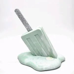 Creative Melting Ice Cream Resin Ornaments Decor