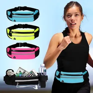 Outdoor Running Waist Bag for Men Women, Sports Belt Bag, Lightweight Fanny Pack, Hidden Travel Waist Pack for Gym Jogging Hiking Cycling Fitness