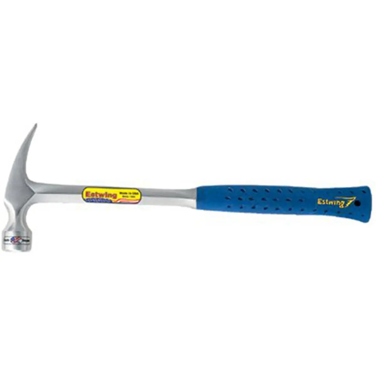 Estwing 268-E3-28SM 62901 28 Oz. Milled Face Steel Head Framing Hammer, 16-Inch Straight Handle, Shock Reduction Cushion Grip