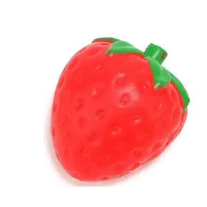 Super soft strawberry stress-relieving toy |   It won't break, won't crumble, and is incredibly cathartic – a favorite toy for kids. portable anxiety relief toy perfect party favor adult pocket mini fidget toy silent calming gyro birthday