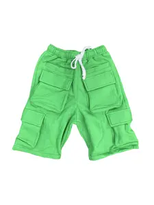 Green Cargo Shorts