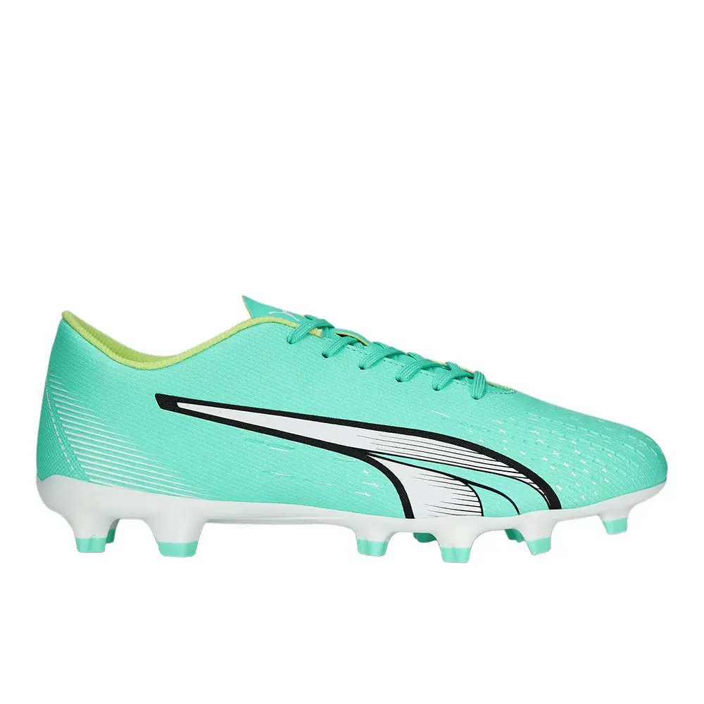 PUMA Mens Ultra Play Firm Ground Soccer Cleats  - Green