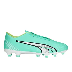 PUMA Mens Ultra Play Firm Ground Soccer Cleats  - Green