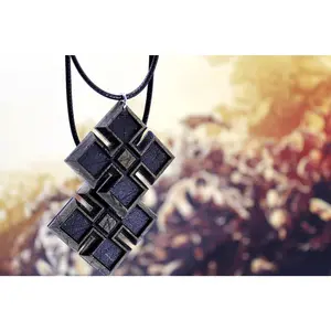 Locust Symbol Pendant Necklace / Keychain - Gears of War