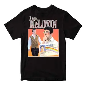 McLOVIN Fogell Heroes Unisex T-Shirt – Superbad Movie Cotton Tee