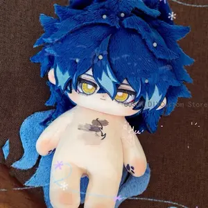 Anime Genshin Impact Kyryll Chudomirovich Flins 20cm Maumet Puppet Cotton Body Dress Up Pillow Figures Plush Funny Birthday Gift