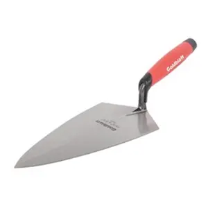 Goldblatt  11 x 5.5 in. Professional Philadelphia Brick Trowel