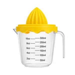 Home Collection Manual Citrus Juicer with 10 oz Measuring Cup