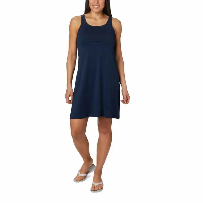 Columbia Women's PFG Freezer III Active Dress, Collegiate Navy, XXL