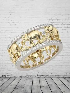 Vintage Elephant Design Ring, Statement Rings, Fashion Accessories for Both Men & Women for Party, Daily Clothing Decor, Trendy All-match & Exquisite Jewelry for Birthday Gift
