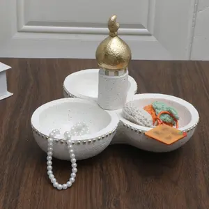 Middle Eastern Festival Supplies, Ramadan Items, Most Sold Home Decor, 1 Piece Set of 3 Bowls Storage, Serving Bowls