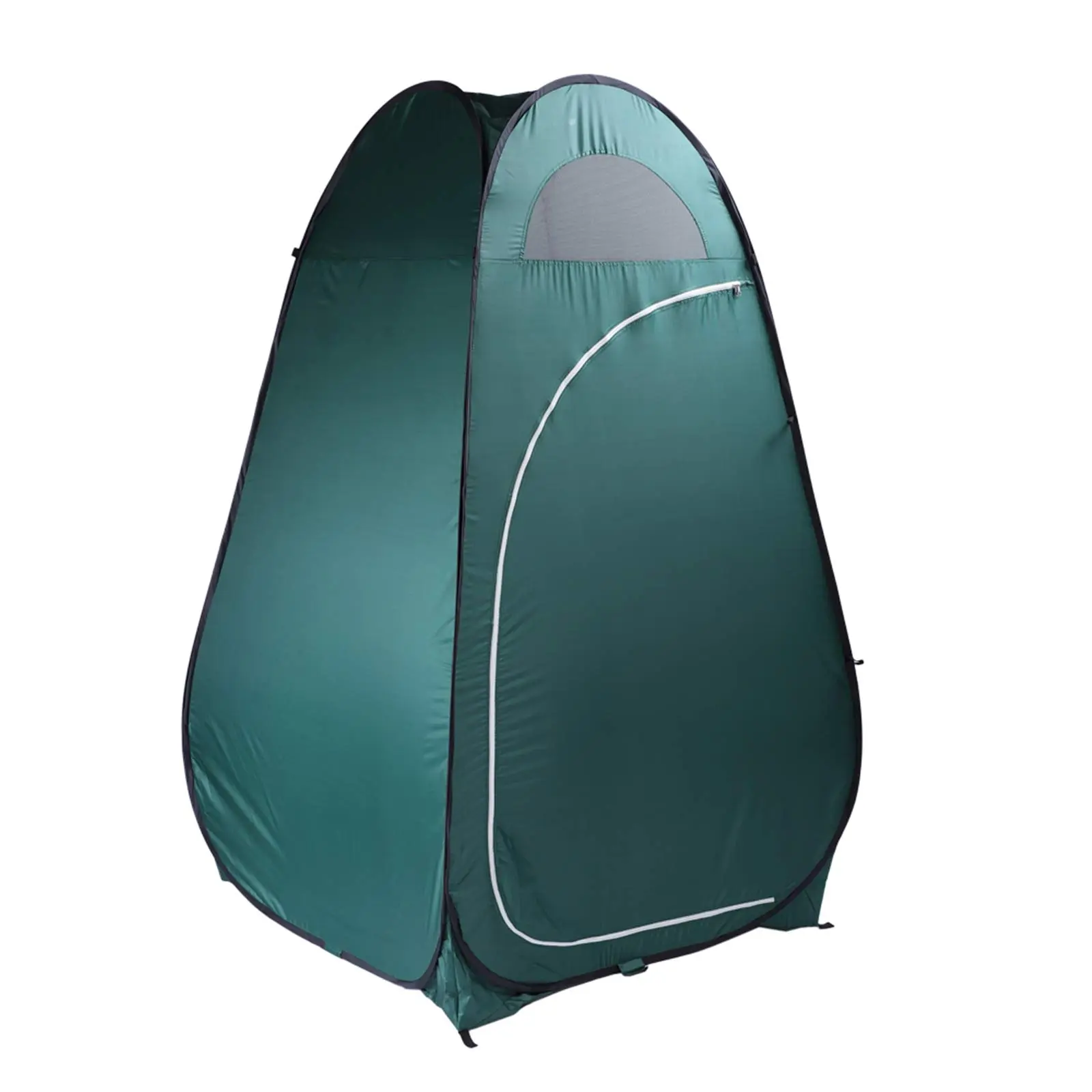 Privacy Camping Tent - 120x190cm Single Person Round Shape Shelter with Zipper, Portable Toilet Dressing Room for Fishing/Beach (Ship from USA)