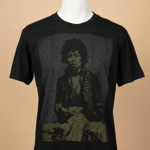 UNLOCK Your Style! Iconic Musical Text Art Graphic Tee – Super Soft Black Short Sleeve T-Shirt with Unique Guitarist Design. Elevate Your Look & Stand Out! Perfect for Music Lovers & Art Enthusiasts. #TikTokFashion #GraphicTee #MusicIsLife