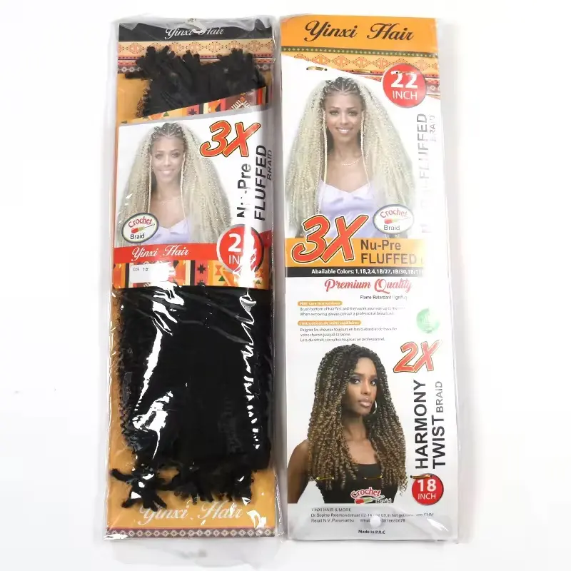 3X Afro Kinky twist Hair 24inch