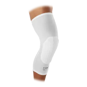 McDavid HEX Force Leg Sleeves/Pair - 9mm Anatomically Graduated Design for Ultimate Comfort & Protection - Breathable Mesh Back & Moisture Management Technology - Ideal for High-Impact Sports