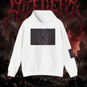 Men's Dragon Fall-Knight's Valor Graphic Hooded Sweatshirt, Soft Unisex Casual Tops with Ribbed Hem, Premium Fabric and Stylish Decoration