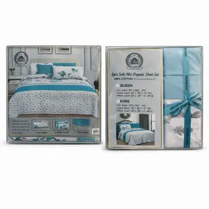 King Size 6-Piece Sheet Set – Ultra Soft Microfiber Bedding, Deep Pocket, 24 Styles Available
