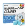 Washing Machine Cleaning Tablets - 24pcs Eco-friendly Lemon Effervescent Household Cleaner, Hydrogen Peroxide & Surfactant Blend, 3-4 Tablets/Cycle, Drum+Top Load Safe, Deep Grime Lift, No Tears, Easy-to-Use Pet Laundry Home Care Essential