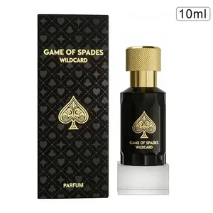 GAME OF SPADES WILDCARD 10ML Parfum - Black Bottle with Gold Accents - 10ml Fragrance