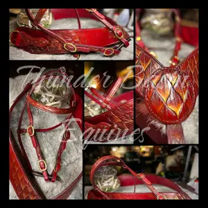 Red Dragon Tack Set