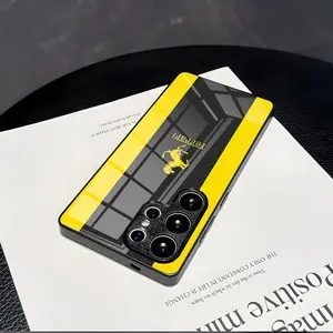Luxury sports car Ferraris Protective Phone Case For Samsung S 25 26 24 23 22 21 Ultra 10 Plus a16 Pro Fe 20 Note 34 S30 glass Shockproof