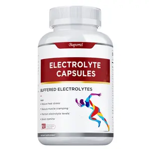Buporai - Electrolyte Capsules - Buffered Formula + Vitamin D - Gentle and Easily Absorbed - Vitamin D Supports Bone and Immune Health
