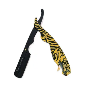 Men’s Barbershop Straight Edge Razor Knife- All Hair Types Professional Hair Cutting Razor