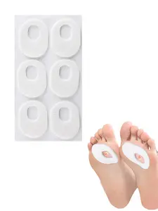 New Invisible Heel Pad for Foot Protection, Pain Relief Cushion, Shock Absorption, Anti-Friction, Easy to Apply, Single Piece