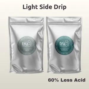 low-acid coffee sample pack Light Side Light and Medium Samples