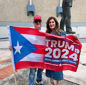 Puerto Rico Trump Flag 3x5