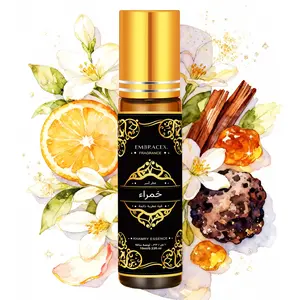 10ML Khamrah Rollerball Essential Oil, Alcohol-Free Long-Lasting Scent, Body Massage Oil, Humidifier Diffuser, Travel Portable Perfume Oil, Aromatherapy Wellness
