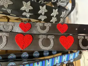 Handmade Kenyan Beaded Belt- Eq Love "1