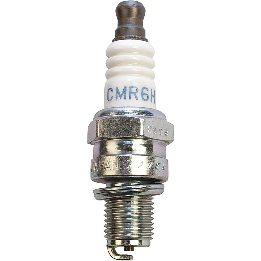 Motorcycle Engine Spark Plug, CMR6H Model, 1 Piece, 13.208 cm w, 7.111 cm (130-212)