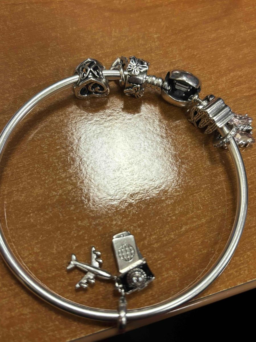 Item: Camera Passport Airplane Charm