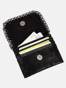 Coin Clutch Wallet with Chain – Lightweight, Portable, and Fashionable for Men Women –Y2K Style Slim Short Malist Perfect for Gifts, School, or Daily Use