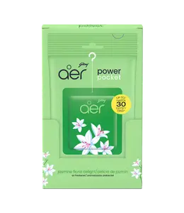 Godrej Aer Power Pocket, Jasmine Floral Delight, Pack of 6