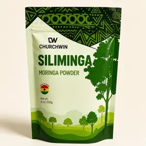 ChurchWin All-Natural Moringa Powder. 8 oz. Natural Dietary Supplement. Packed with Essential Nutrients (Vitamin A, C, E, K, Protein & Iron).