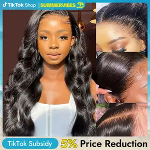 [Spring/Summer Essential] Wiggins Hair Ready to Go Glueless Wig Body Wave 7x4 & 7x5 Lace Closure Wigs Human Hair Pre Cut Lace Pre Bleached Knots Wig Beginner Friendly And 13x4 Lace Front Wig Pre Plucked Hairline #SummerVibes #WeeklyDeals