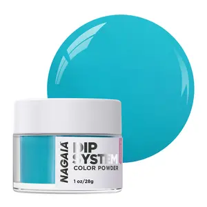 Seaside Mist, Seaside Green Dip Powder, NAGAIA Dip Powder System, Super Fine Nails Dipping Powde  with Vitamin E and Calcium