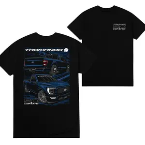 TKOG10 5.0 Coyote T-Shirt, Blue Pickup Truck Graphic For Men and Women, Gift For All Classic Truck Lovers, Trokiando Ford F150 Truck T-Shirt, Automotive Engine Graphic Tee