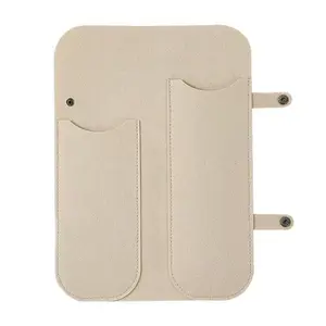 Travel Felt Curling Iron Storage Bag, Heat Resistant Pad Protector, Portable Hair Straightener Case, Essential Travel Accessories