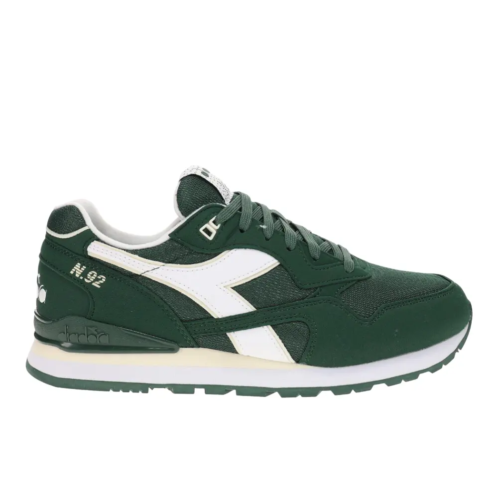 diadora Mens N.92 Lace Up Dd Comfort Sneakers Shoes Casual - Green diadora Mens N.92 Lace Up Dd Comfort Sneakers Shoes Casual - Green