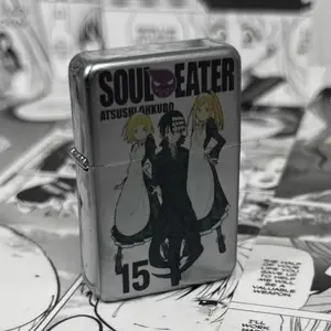 Manga Cover 15 Soul Eater Anime-Inspired Universal Lighter Case - Stylish Durable Protective, Lightweight