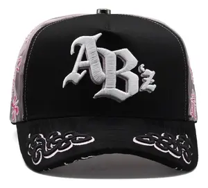 Gorra Curva Ajustable Baez Bz X Az Ab'z Shifu Negro
