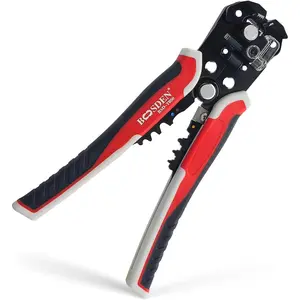 Wire Stripper,, Wire Stripper Pliers with Wire Crimper, 10-24 AWG