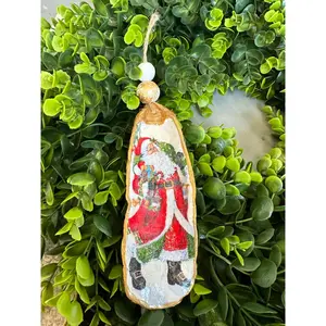 Vintage Santa Ornament