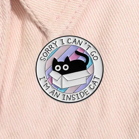 Cartoon Cat Design Brooch, Cute Cat Brooch, Fashion Accessories for Women & Men, Enamel Pin, Lapel Pin Suitable for Backpacks, Jeans, Scarves, Hats Decoration, Durable Metal Pins, Brooch Pin Clip
