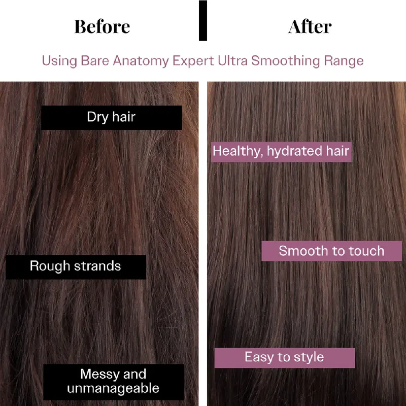 Bare Anatomy Ultra Smoothing Hair Duo – Shampoo & Mask Bare Anatomy Ultra Smoothing Hair Duo – Shampoo & Mask