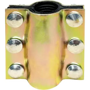 Water Pipe Repair Clamp,Outer Diameter of Applicable Pipe is About 1.06 inch,Leak Sealer for Pipes and Plumbing,Length About 4 inch,Suitable for PE/PPR Pipe,Steel/Iron Pipe