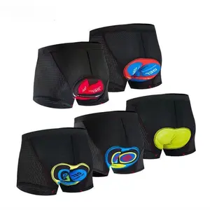 Cycling Underwear Men's & Women's GEL Rubber Silicone Pad Breathable Quick-Drying Mesh Fabric 3D Gel Cushioning Road Bike Mountain Bike Shorts Four Seasons